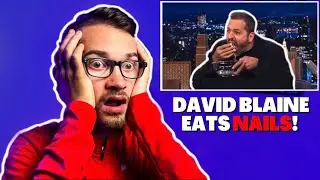 Magician Reacts to David Blaine's INSANE Magic On Jimmy Fallon!