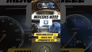 Unlock 🔓 Hidden Menu on Mercedes S Class W222 | Button Combo Revealed
