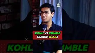 Kohli VS Kumble LEAKED EMAIL!😱