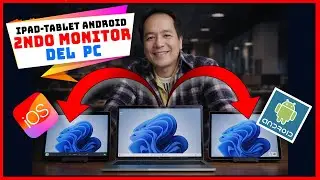 👀 El Tablet Android de la BASURA es mi NUEVO MONITOR del PC 😱