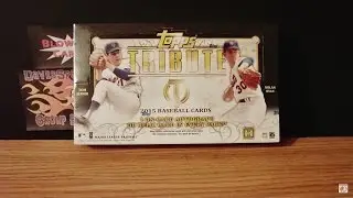 2015 Topps Tribute Baseball Hobby Box Break! Nice!
