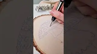 My new @resparkedofficial Customizer works beautifully with my pyrography pen 🔥 #woodengraving #pyrography