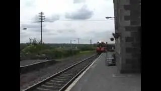 121 & 141 class locos on an empty log train (15-6-06)