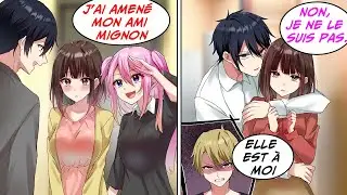 [Manga] Ma petite sœur a amené une de ses amies chez nous et elle était extrêmement mignonne.