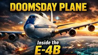 Inside the Doomsday Plane: The E-4B That Controls the World in Nuclear War  #DoomsdayPlane  