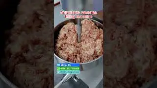 Automatic sausage stuffer#meat sausage stuffer#meat sausage#cured sausage#sausage stuffer