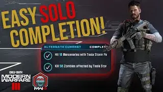 EASY Tier 2 Alternate Current Mission Completion for Act 3 | Call of Duty MW3 Zombies