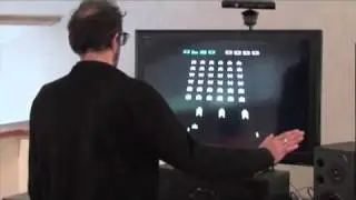 Space Invaders Kinect Hack (XBOX 360)