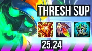 THRESH & Smolder vs LUX & Vayne (SUP) | EUW Master | 25.24