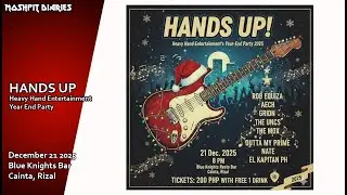 HANDS UP Heavy Hand Entertainment's Year End Party | ReaperRocker S6 | Vlog 594