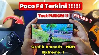 Test Poco F4 PUBGM Di Tahun 2024 | Settingan HDR Dan Smooth Extreme ! Snapdragon 870 Terkini