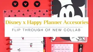 Disney +Happy Planner Accessories Flip Through