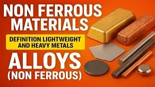 &ldquo;Non Ferrous Materials Explained 🔥 Definition, Types, Properties, Alloys, Uses | Aluminium, Copper, 