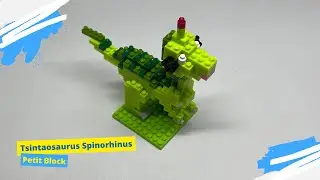 Tsintaosaurus Spinorhinus Petit Block | Dinosaur #build #block #brick #lego #toys