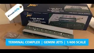 GEMINI JETS 1/400 AIRPORT TERMINAL 1st RELEASE UNBOXING. WHAT'S IN THE BOX?