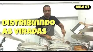 Distribuindo as Viradas - Aula de Bateria para Iniciantes