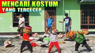 BADUT LUCU MENEMUKAN KOSTUM BADUT YANG TERCECER DI HALAMAN RUMAH