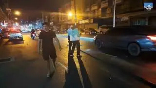 A Saudi Arabian tourist and Thai man were both injured in this early morning Pattaya accident.