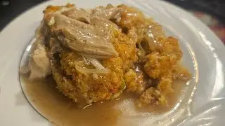 Cornbread Dressing With Gravy