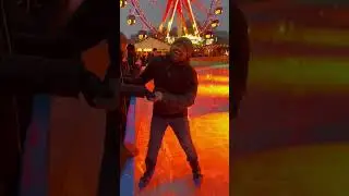 Berlin which munda rehnda ( when desi kid try ice skating for first time) #berlin #christmasvibes