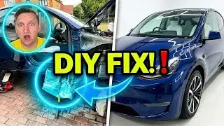 Tesla Model Y - DIY door sill repair ! ❌ Won&rsquo;t hold door open 🫣