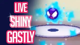 [LIVE] Shiny Gastly Full Odds after ONLY 312 RE'S | Pokemon Platinum Shiny Reaction