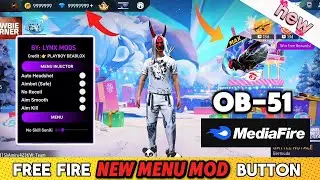 Free Fire NEW 2026 UNLIMITED DIAMONDS MENU MODE BUTTON👿|| anti ban✅