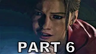 RESIDENT EVIL 2 REMAKE Walkthrough Part 6 - MR X (RE2 Claire Story)
