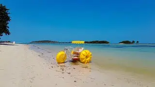 4K Walk Koh Samui Chaweng Beach - Virtual walking tour | Streets of Thailand 2021