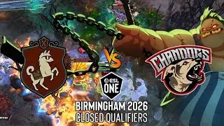 Per&uacute; Rejects против Chandogs - квалификация ESL One Birmingham 2026 - DOTA 2