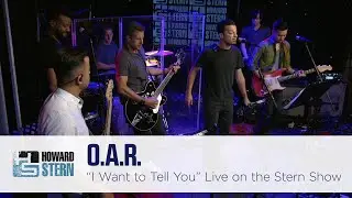 O.A.R. Cover the Beatles Song &ldquo;I Want to Tell You&rdquo; Live on the Stern Show (2016)