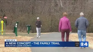 St. Louis County unveils new family-style trail with playgrounds