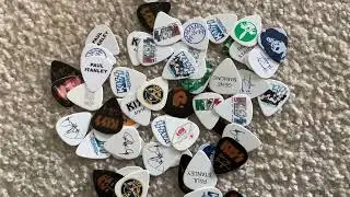 Collecting KISS Guitar Picks