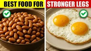 Seniors! Weak Legs? MUST Eat These 3 Key Foods to Strengthen Them