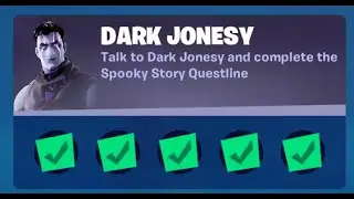 Fortnite Complete 'Dark Jonesy' Challenges Guide - How to Complete the Spooky Story Questline