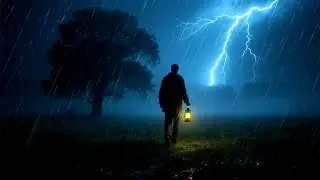 Thunderstorm and Heavy Rain Sounds for Deep Sleep | Hypnotize you to Sleep | RDR2 ASMR