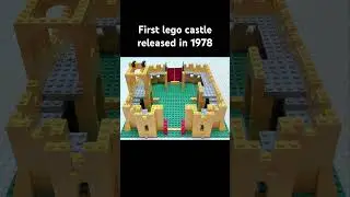 Lego 375/6075 Yellow Castle. Released in 1978 #lego #legocastle #legovintage