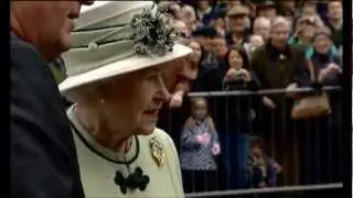 HM The Queen Views the Ballater Jubilee Cairn - September 2012