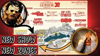 HHN 2021 Speculation Map | Halloween 3 | Texas Chainsaw Massacre | Shudder | Haunting of Hill House