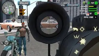 Mad Dude Mafia Gangster : Big Theft City #39 Test Police Car