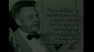 The Children of Table 34: (2of2) Where We Got Our Ideas of Child Sexuality part