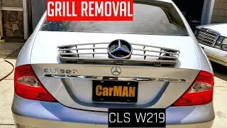 How to Remove and Upgrade Grill on Mercedes CLS W219