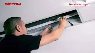 Pompka do skroplin mini FLOWATCH 2 SICCOM klimatyzacji | Spos&oacute;b montażu pompki