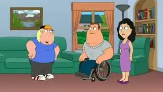 Family guy  - Chris talks down to joe