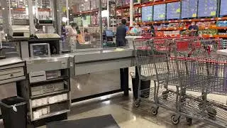 Costco Wholesale Self-Checkout Machines Talking At The Same Time 🟥🟦