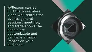 Video Wall Rentals Sandiego