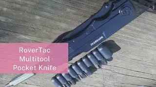 RoverTac Pocket Knife Review | Multitool Folding Knife Tactical Survival Camping Knife