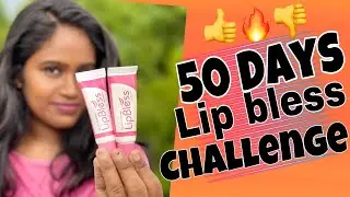 தமிழில் - Lip bless Cream Review / 50 Days Challenge 🔴 😱