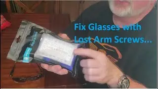 Fix Lost Eye Glasses Arm Screws...