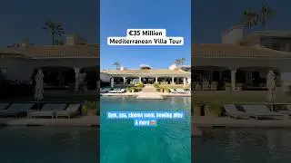 &euro;35 Million Villa Tour - Gym, Spa, Bowling Alley & More 🤩